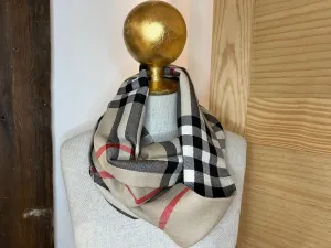 100% Wool Infinity Scarf