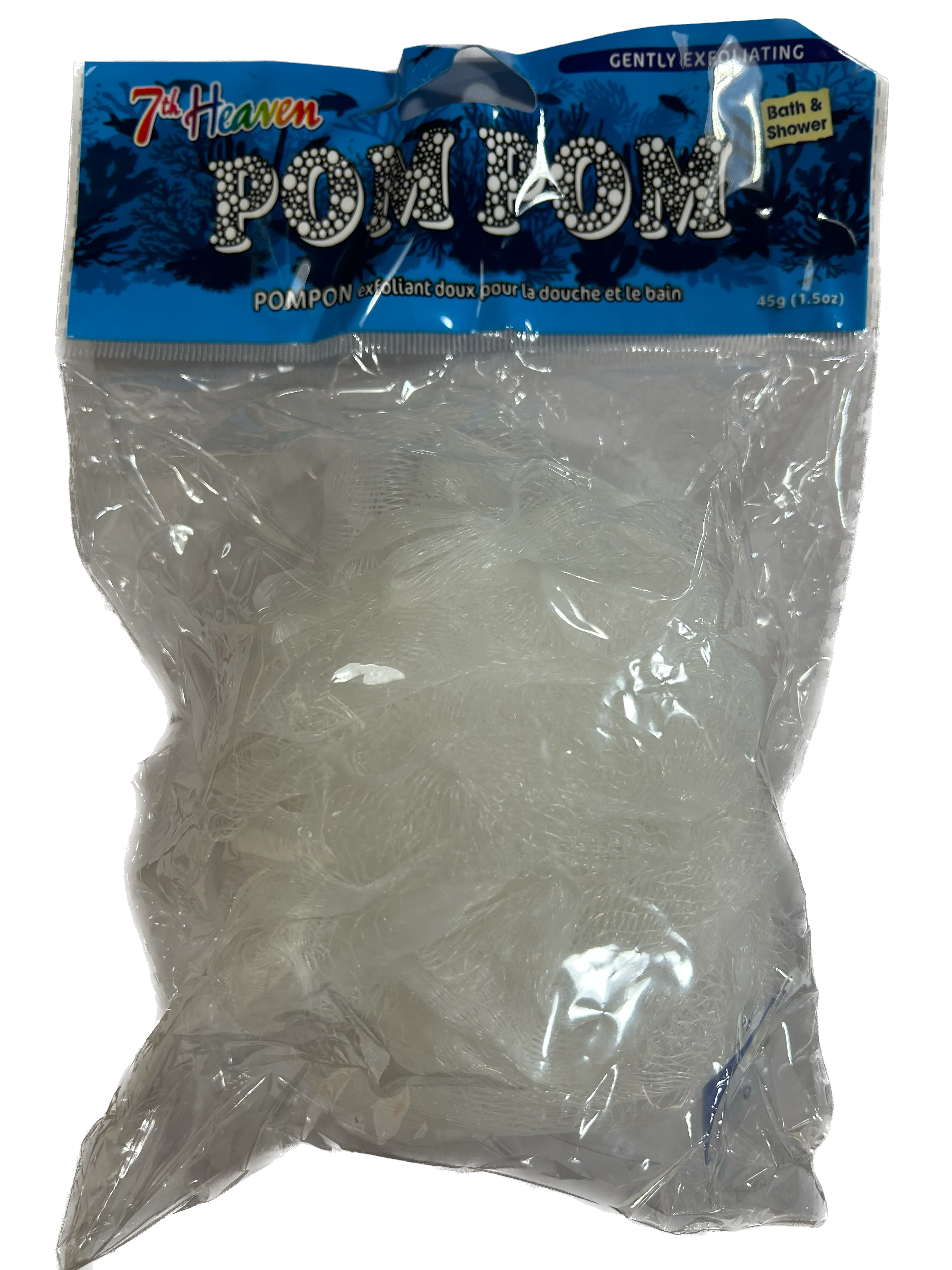 7th Heaven Shower Pom Pom Assorted Colours
