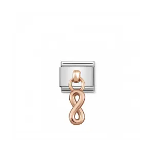 Classic Infinity Drop Link - Rose Gold - 431800/10