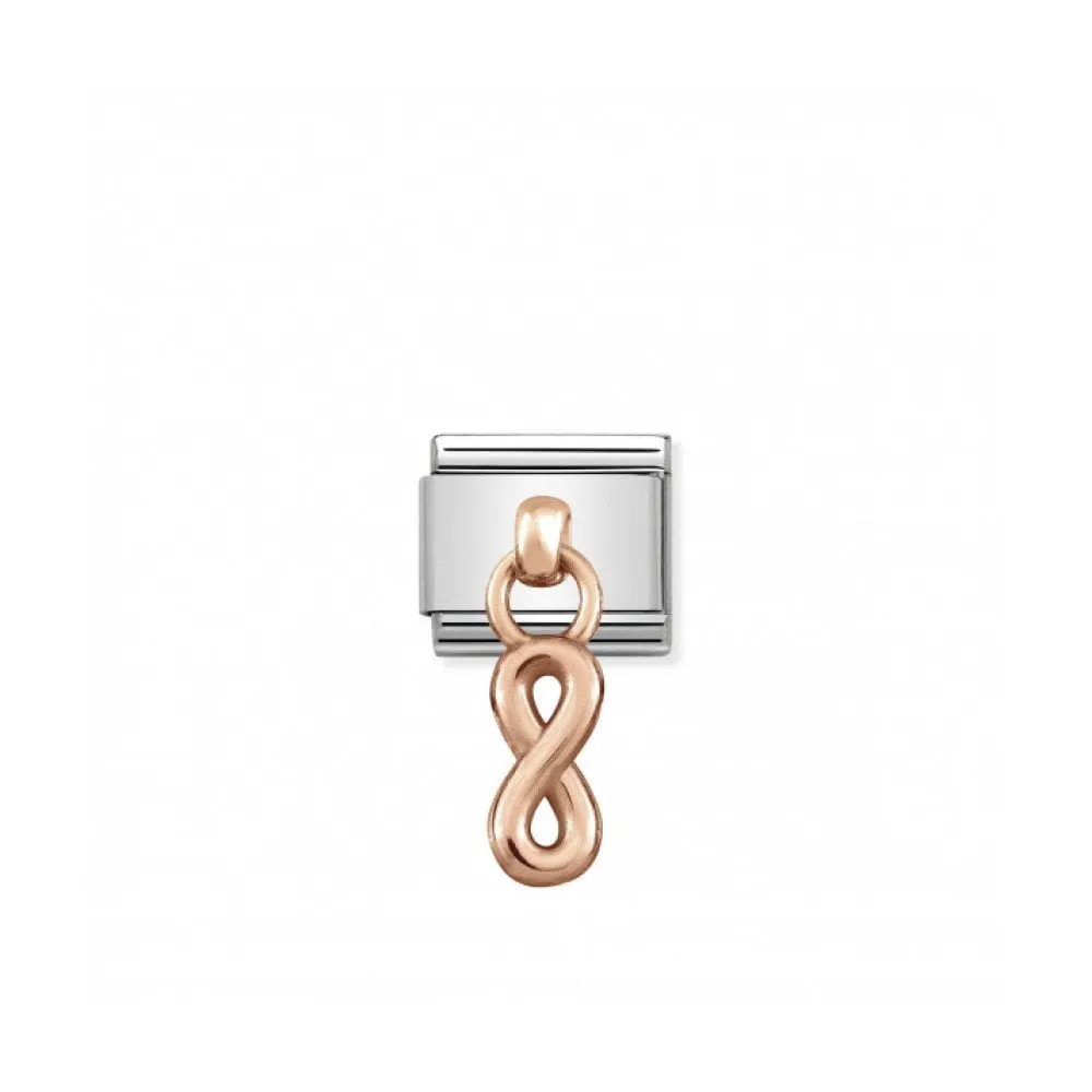 Classic Infinity Drop Link - Rose Gold - 431800/10