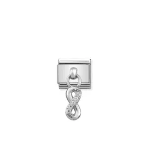 Classic Infinity Drop Link - Silver - 331800/10
