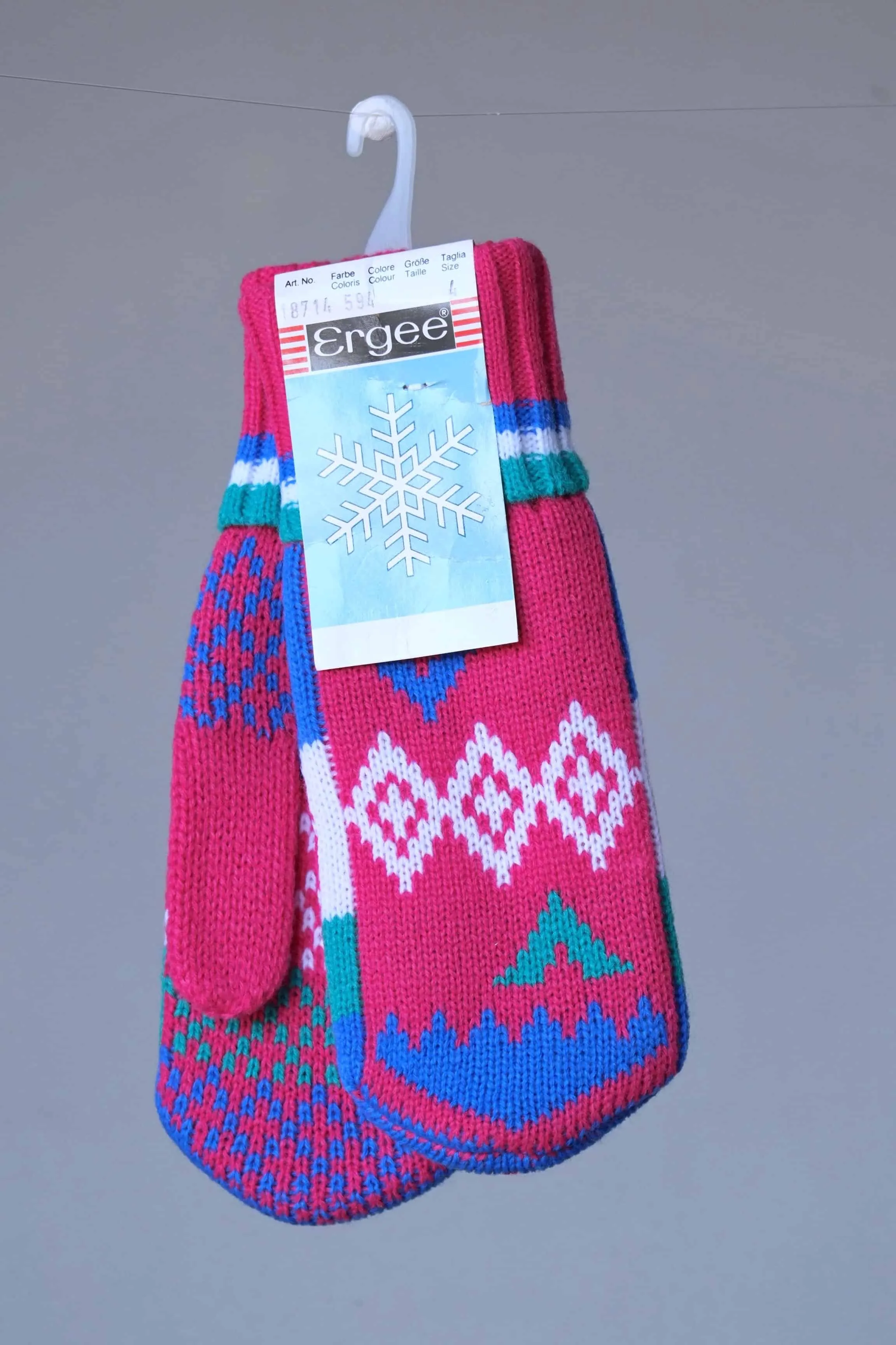 ERGEE Kids Wool Mittens