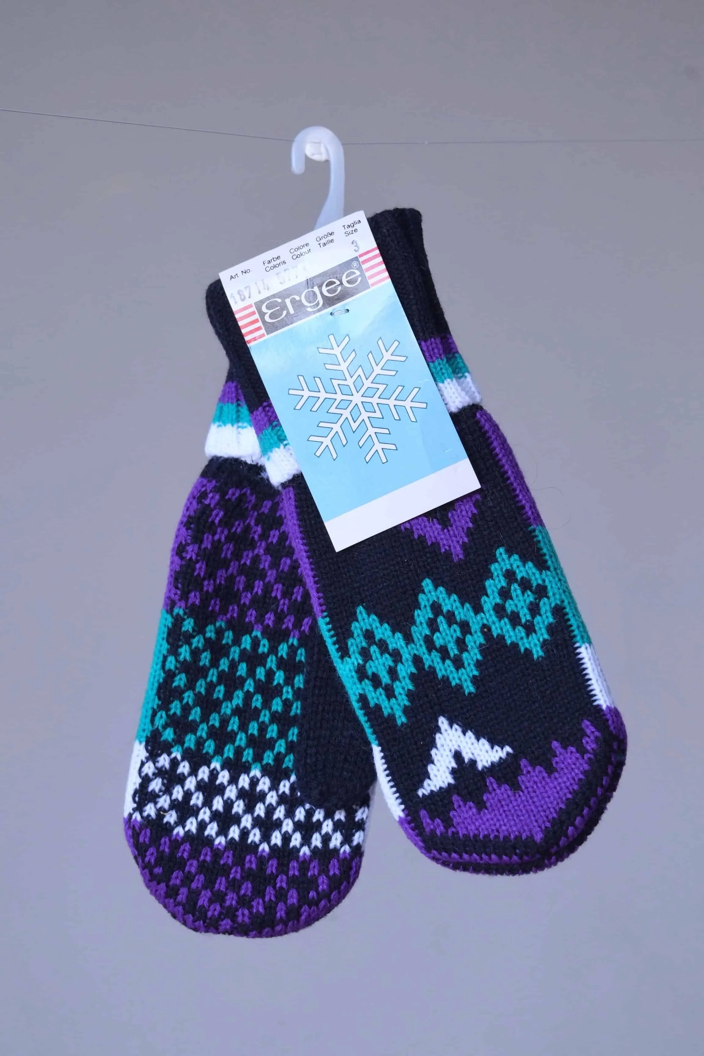 ERGEE Kids Wool Mittens