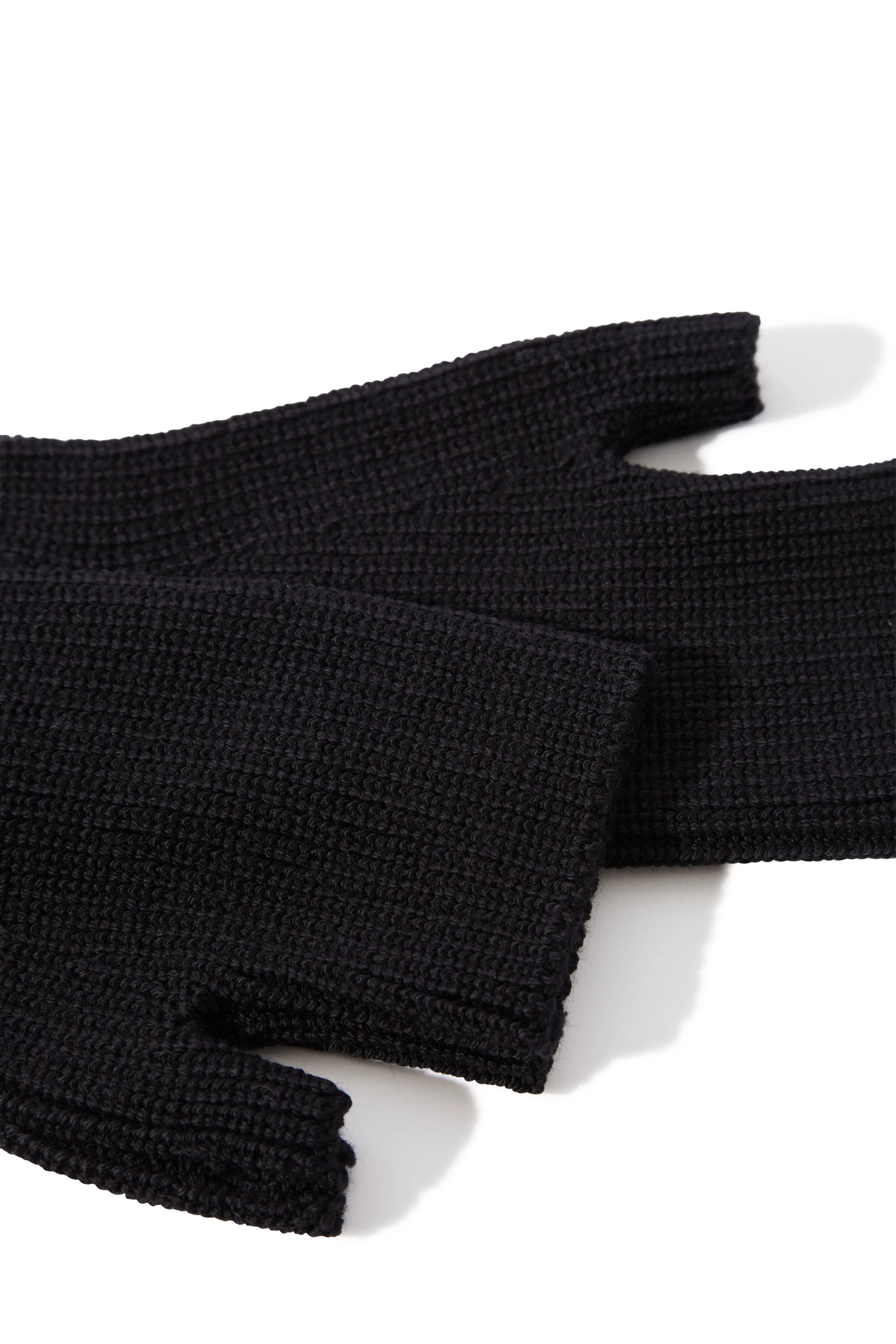 FINGERLESS GLOVES IN EXTRA FINE MERINO WOOL