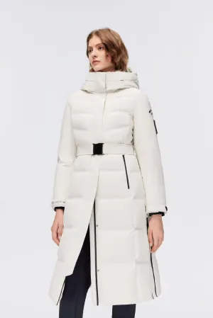 Premium GORE-TEX® Full-Length Down Corset Jacket for Ultimate Warmth and Style