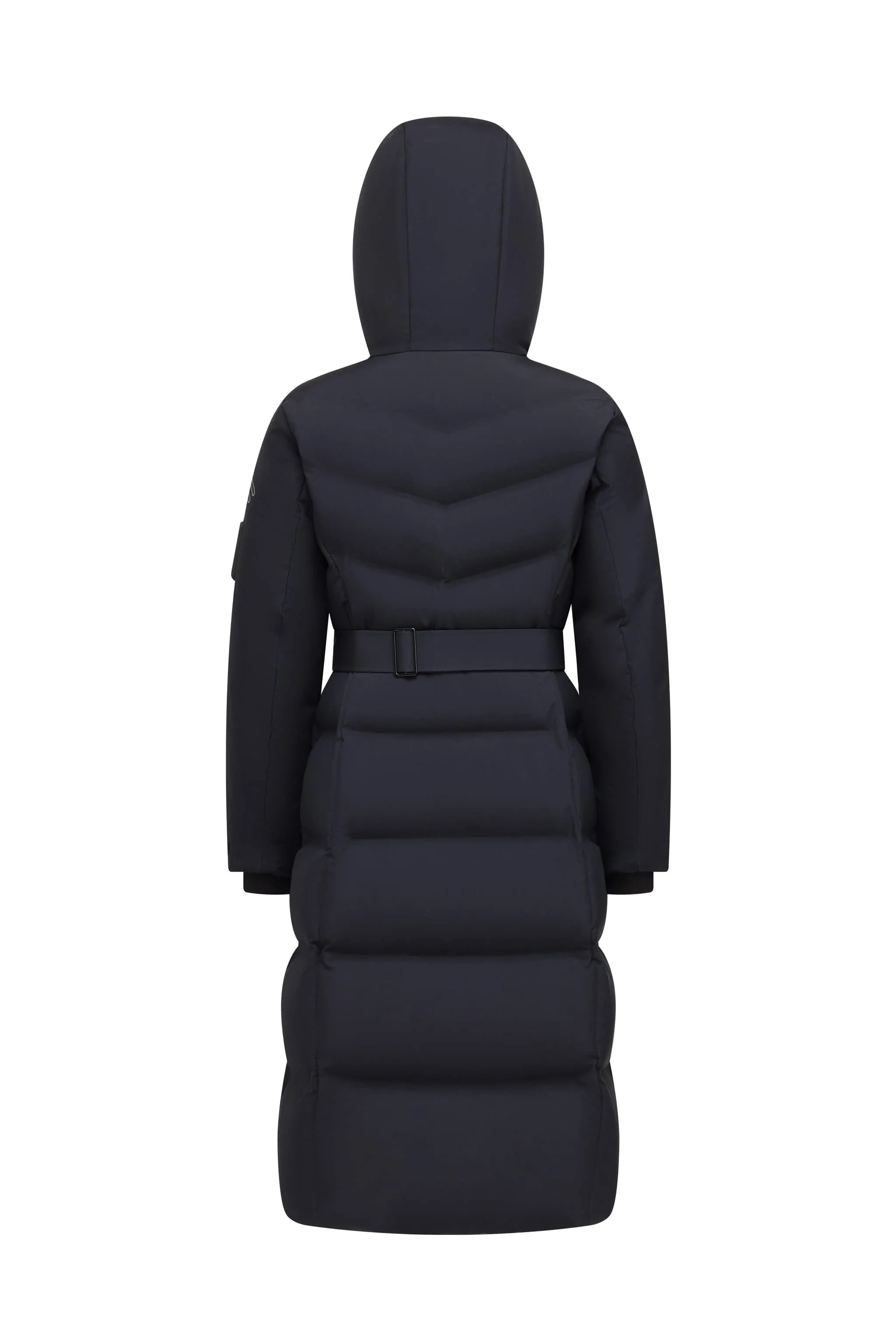 Premium GORE-TEX® Full-Length Down Corset Jacket for Ultimate Warmth and Style