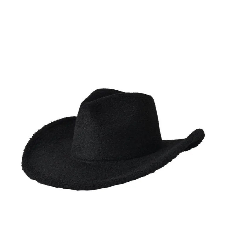 H3443 Fleece Cowboy Hat
