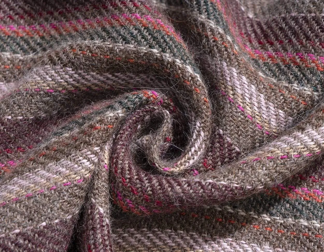 Hand Woven 100% Baby Alpaca Scarf