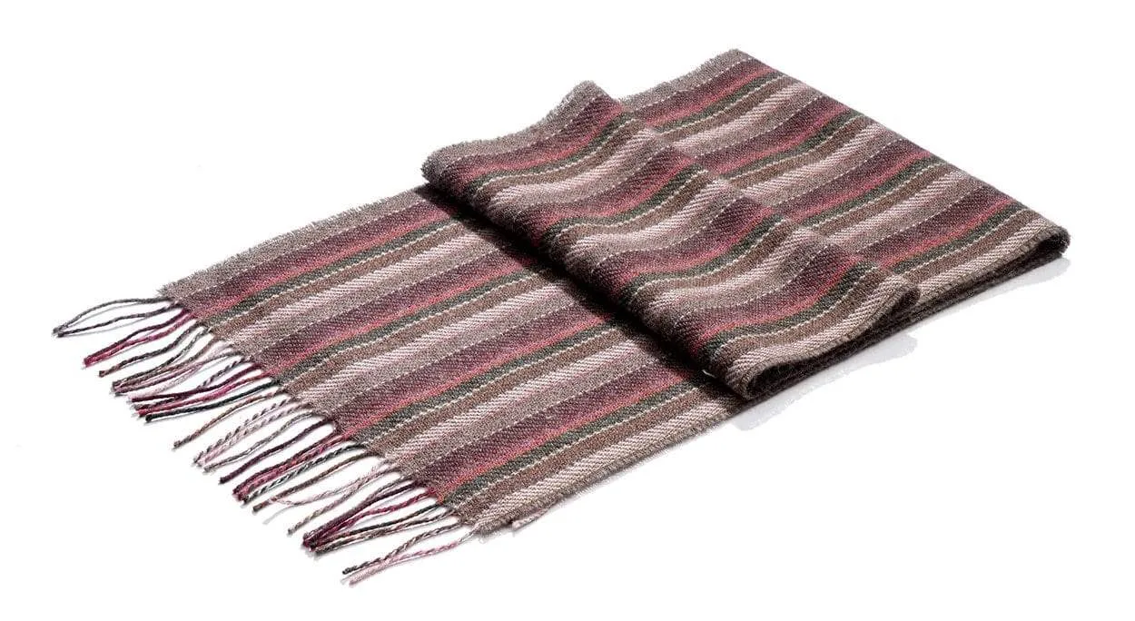 Hand Woven 100% Baby Alpaca Scarf