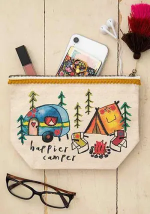 HAPPIER CAMPER CANVAS POUCH