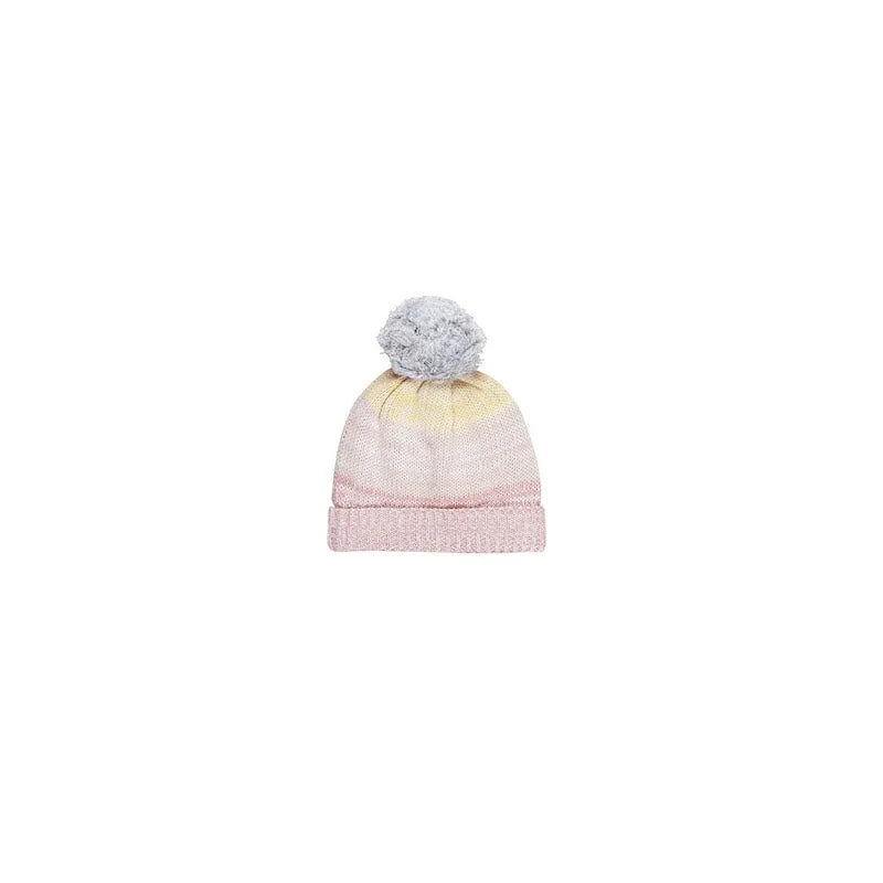 HuxBaby Rainbow Stripe Knit Beanie