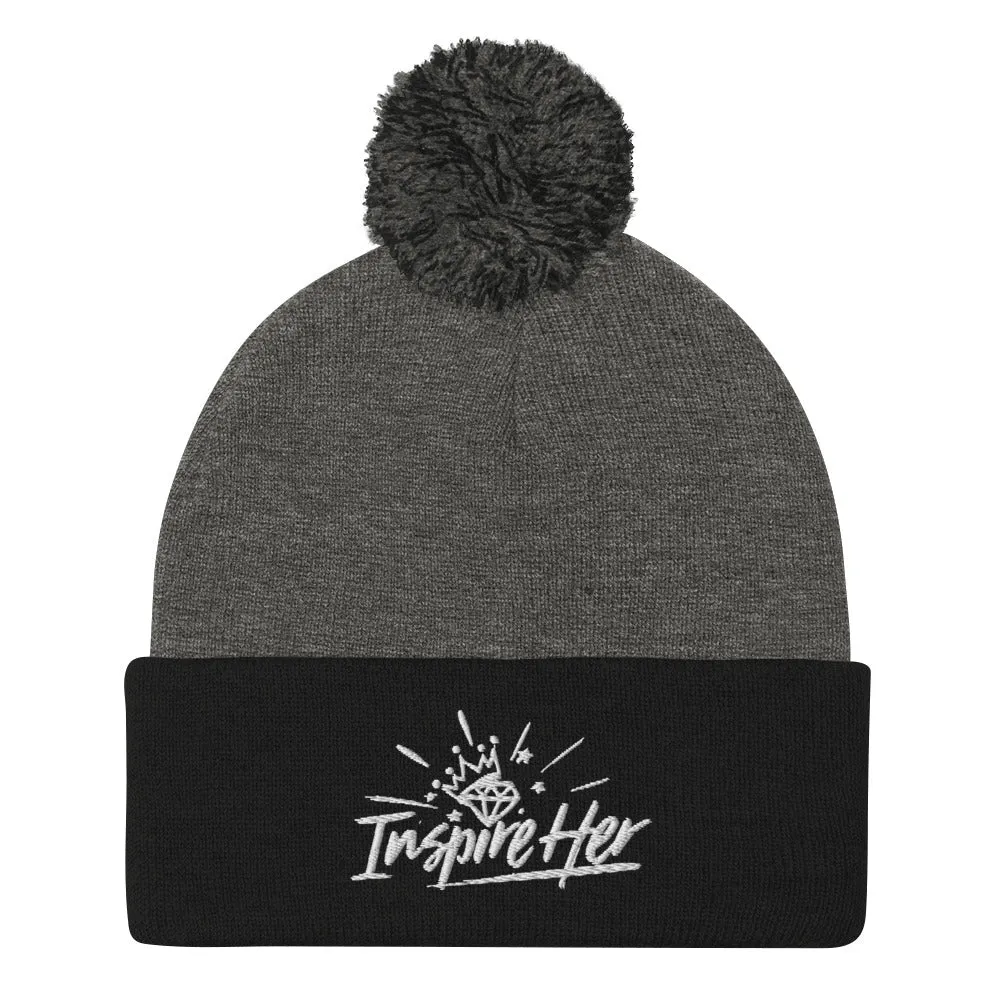 Inspire Her Pom-Pom Beanie