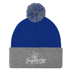 Inspire Her Pom-Pom Beanie