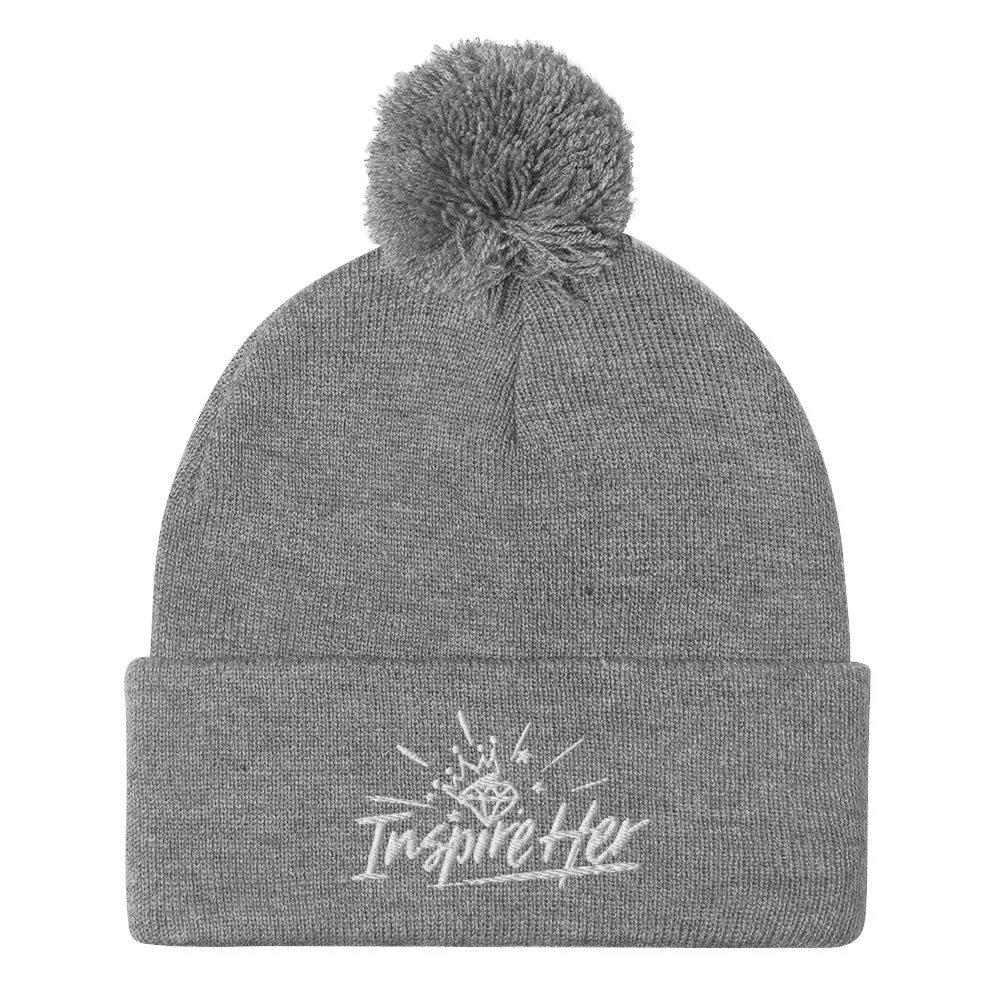 Inspire Her Pom-Pom Beanie