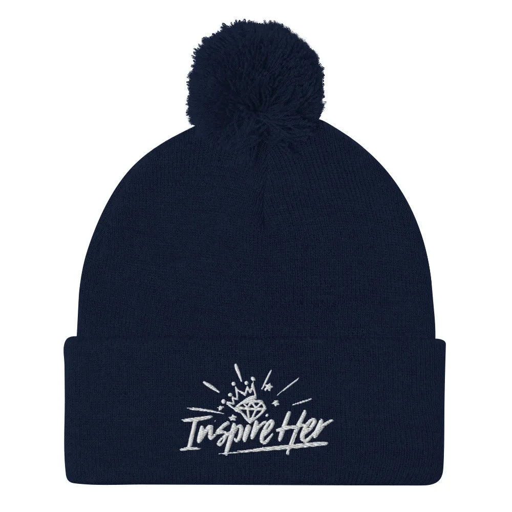 Inspire Her Pom-Pom Beanie