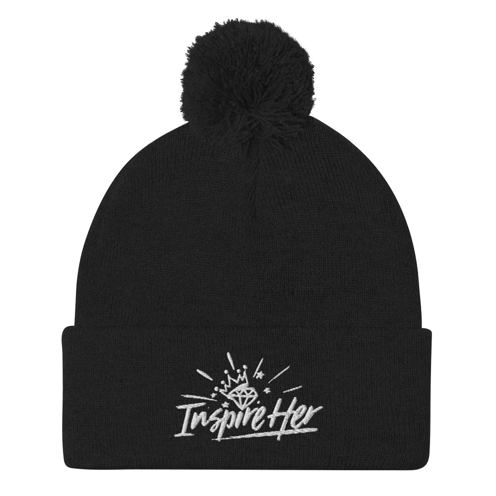 Inspire Her Pom-Pom Beanie