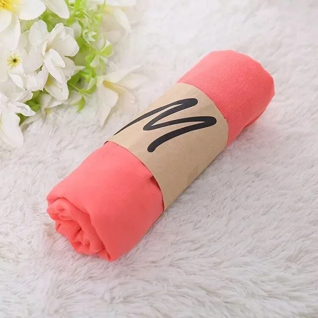Luxury Brand Women Scarf Cotton Candy Color Hijab Scarf Pashmina Shawls And Wraps Head Scarves Neck Bandana Men Black Scarves