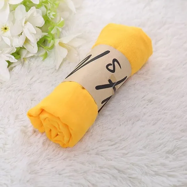 Luxury Brand Women Scarf Cotton Candy Color Hijab Scarf Pashmina Shawls And Wraps Head Scarves Neck Bandana Men Black Scarves