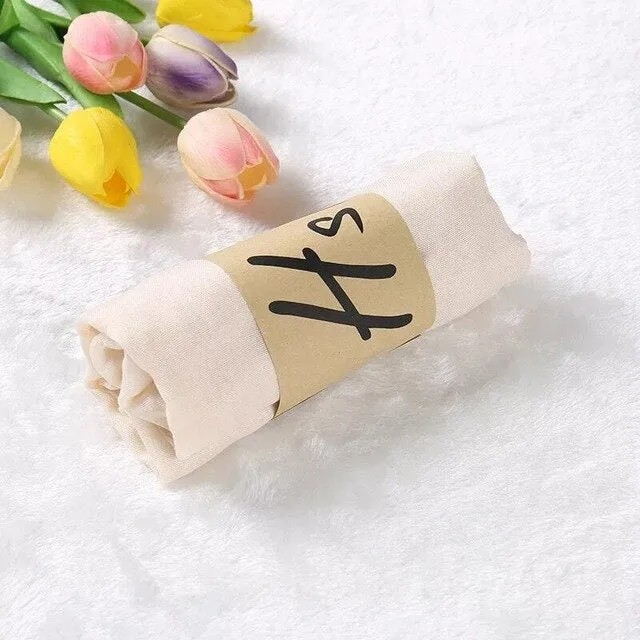Luxury Brand Women Scarf Cotton Candy Color Hijab Scarf Pashmina Shawls And Wraps Head Scarves Neck Bandana Men Black Scarves