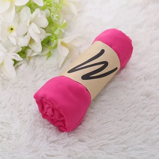 Luxury Brand Women Scarf Cotton Candy Color Hijab Scarf Pashmina Shawls And Wraps Head Scarves Neck Bandana Men Black Scarves