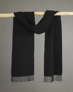 Navy Blue Cashmere Scarf