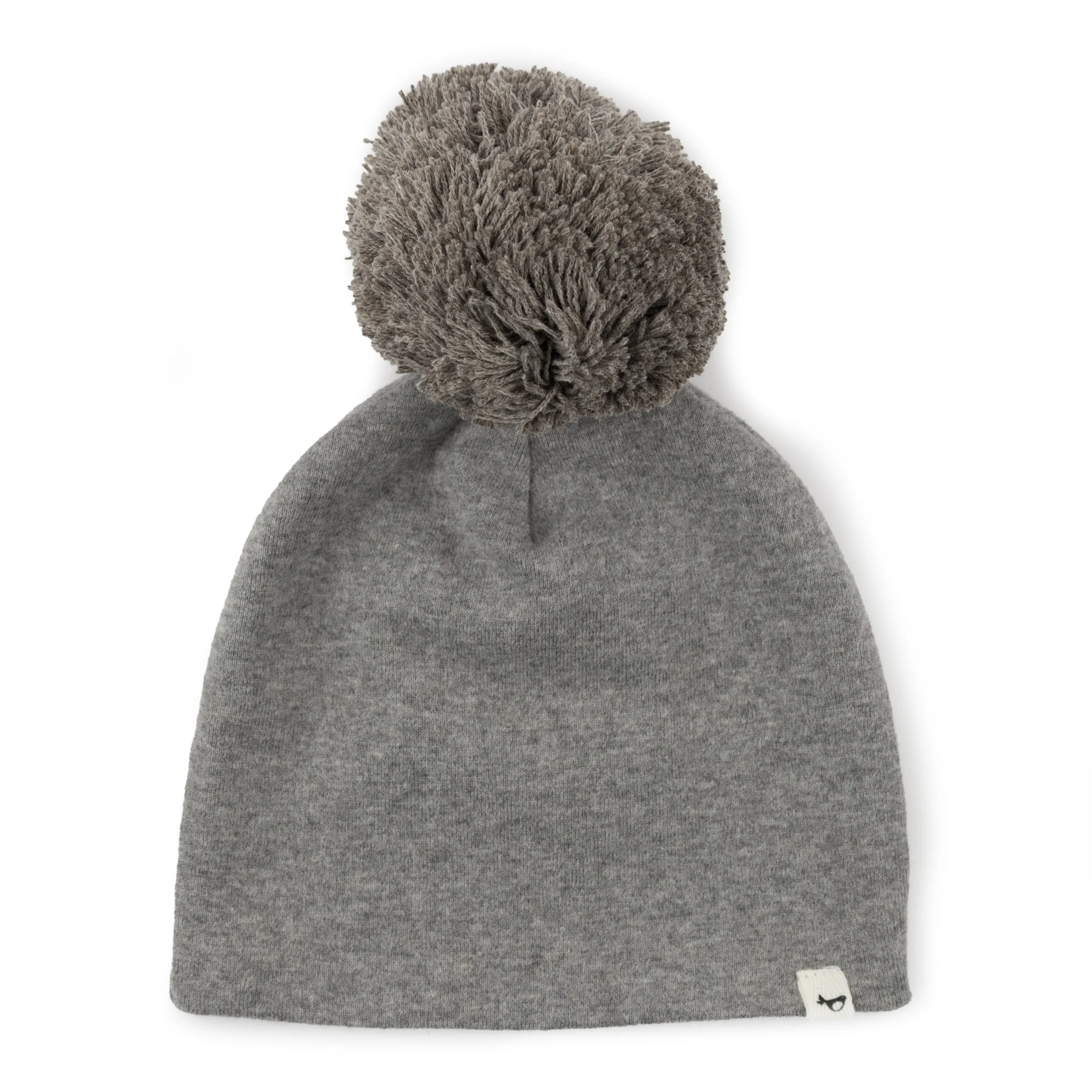 oh baby! Pom Hat - Gray on Coal