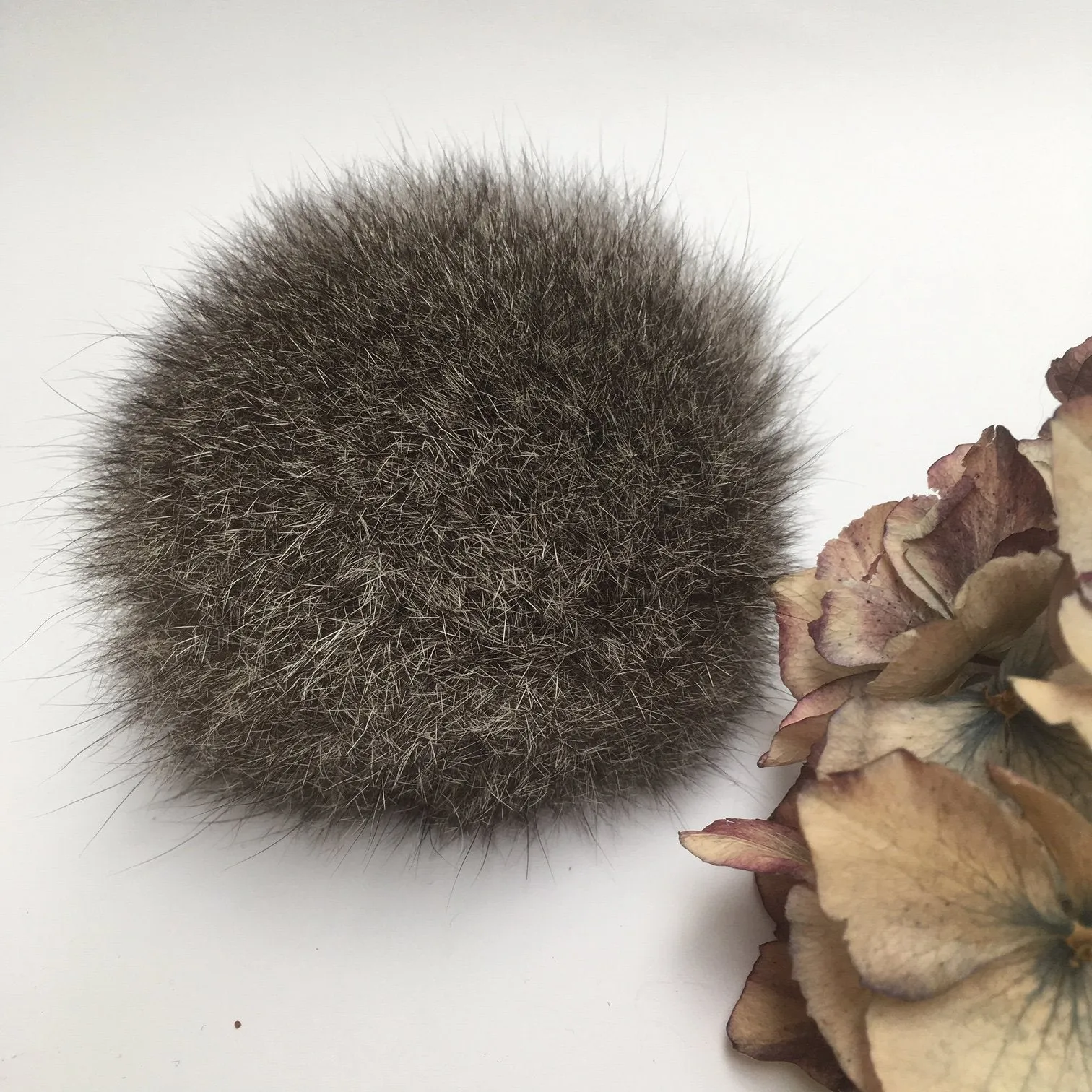 Possum Fur Pom Pom - Small