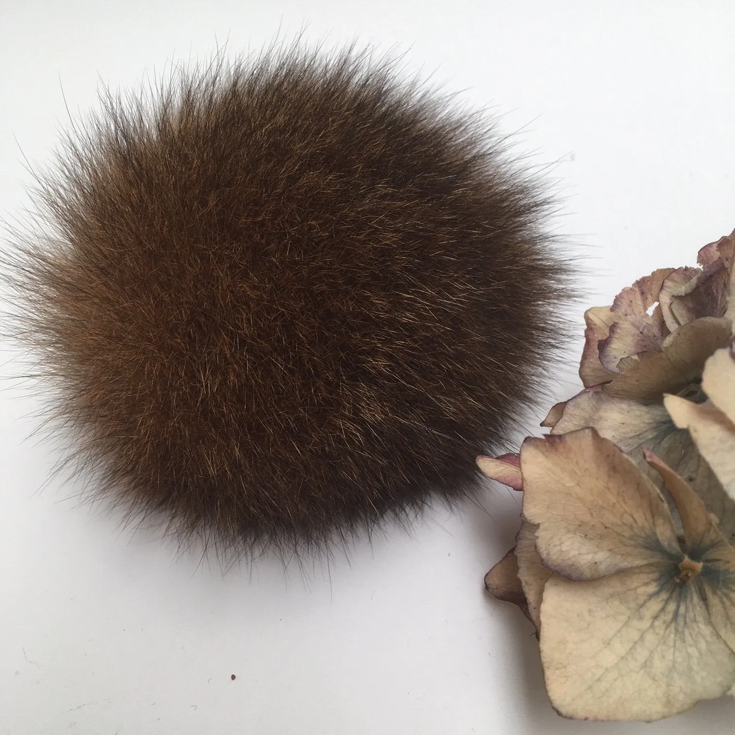 Possum Fur Pom Pom - Small