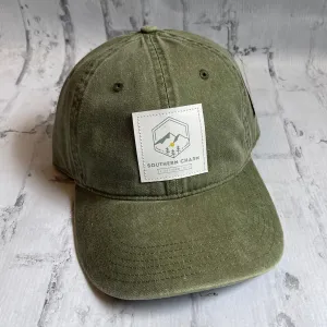 Southern Charm "Green Mountain" Hat - Green with Leather Patch