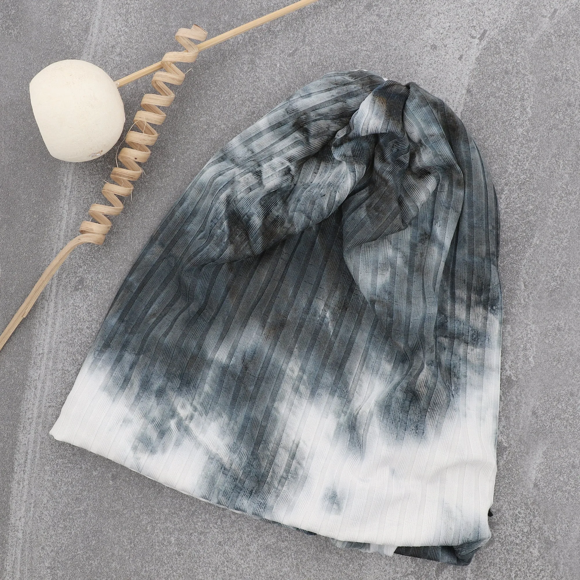 Tie-Dye Ribbed Beanie